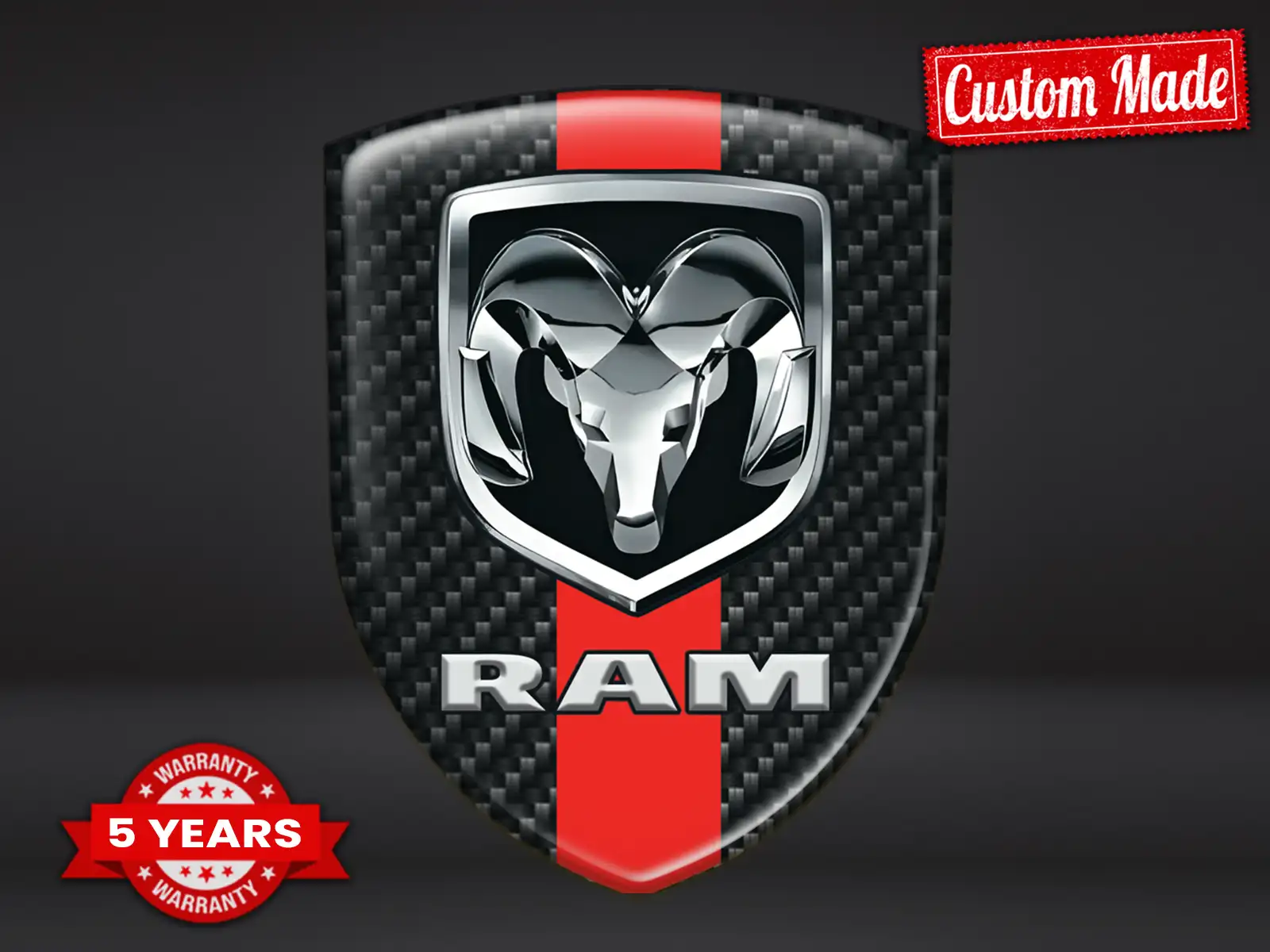 Dodge Stickers Pare-Brise Auto Style Max Pro Résistant